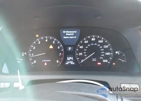 2012 Lexus Ls 460 z USA, uszkodzony, nr VIN JTHBL5EF8C5112139